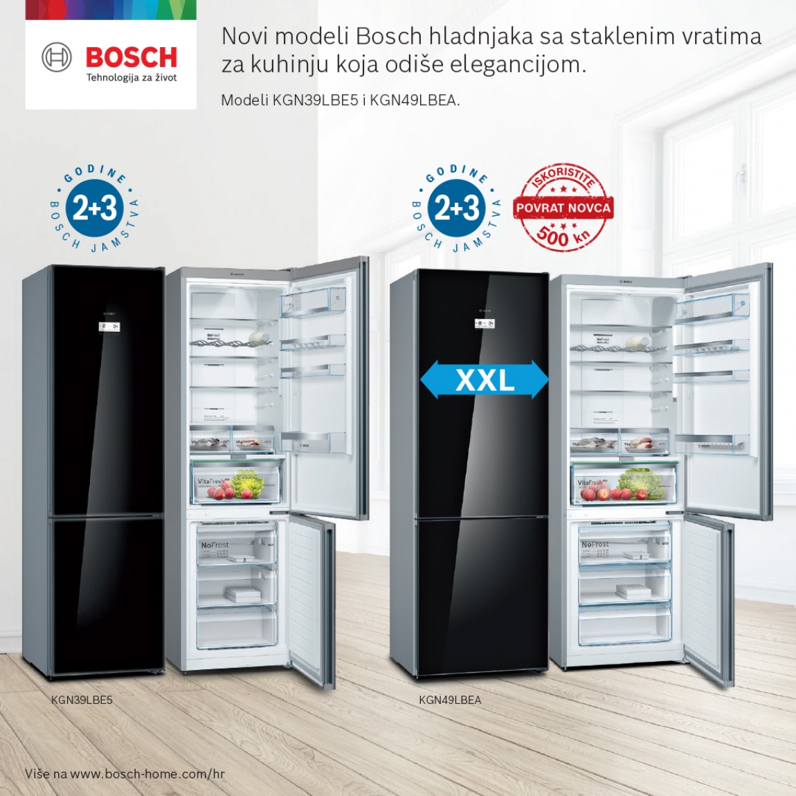 Bosch hladnjak – za kuhinju koja odiše elegancijom!